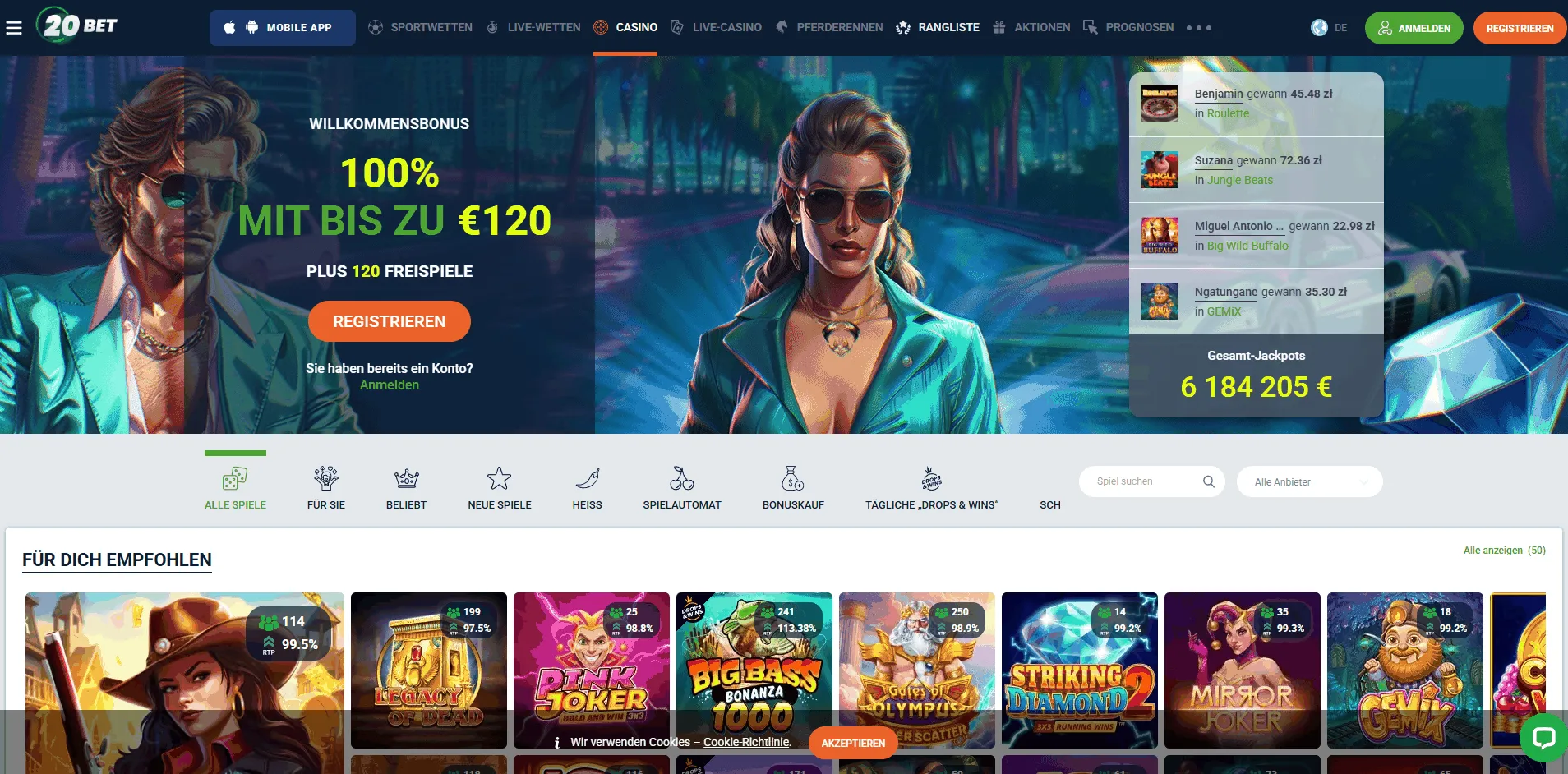 20Bet Online Casino